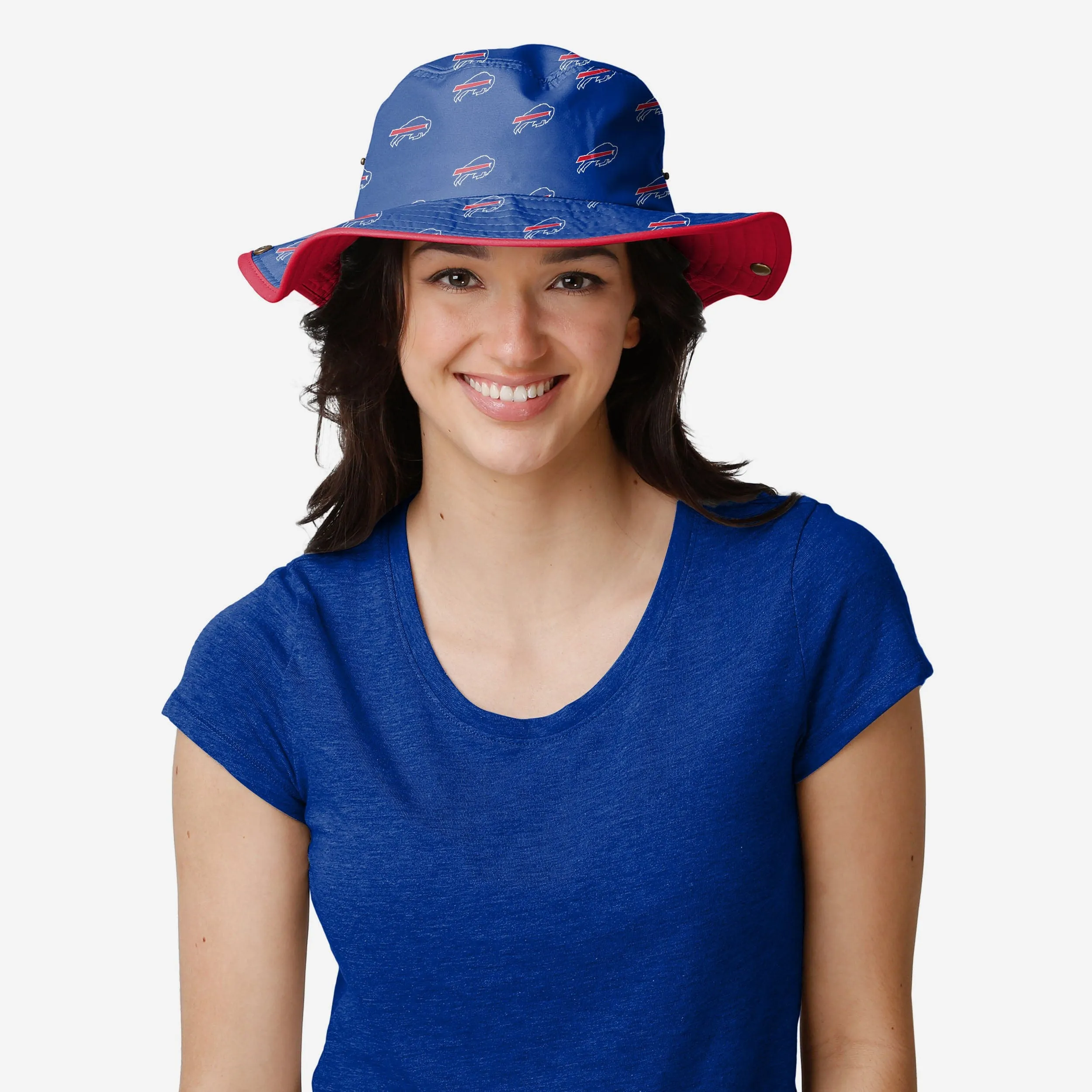 Buffalo Bills Womens Mini Print Hybrid Boonie Hat