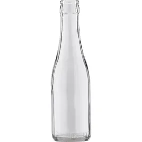 Champagne Bottles, Mini - 187 ml, Clear - Case of 24