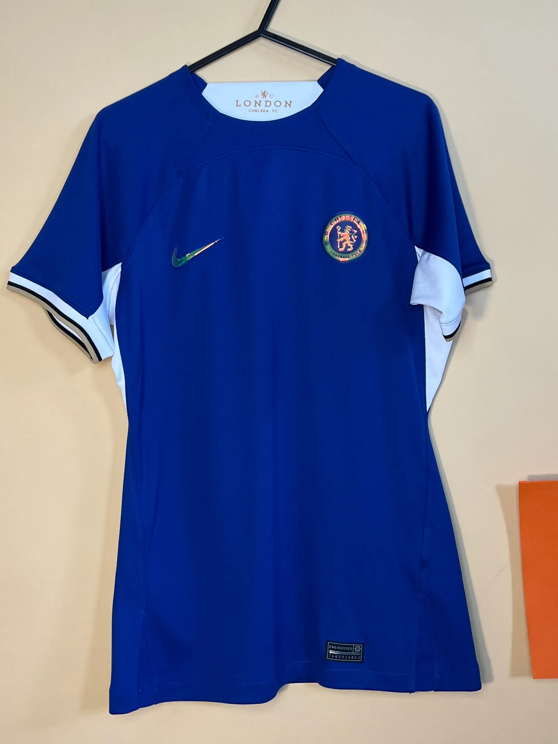 Chelsea Home 23/24 Curved Small Shirt - Bright 4