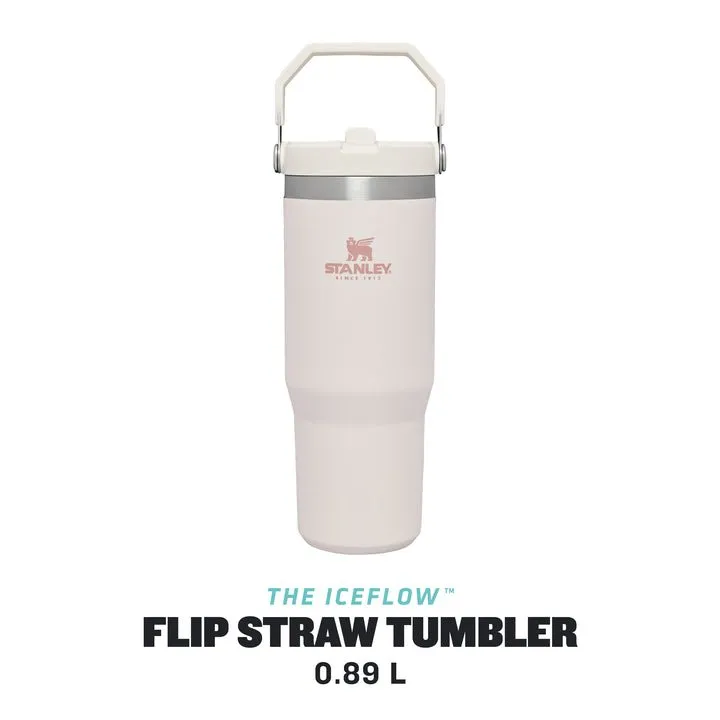 Classic IceFlow Flip Straw Tumbler - Rose Quartz