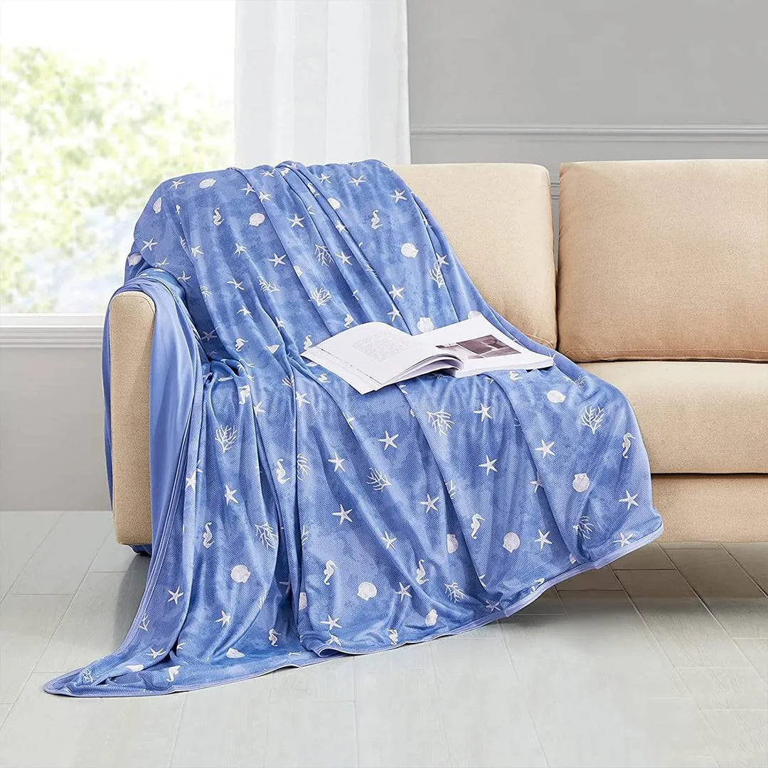 Coastal Cooling Blanket ＆ Pillowcase  Bundle