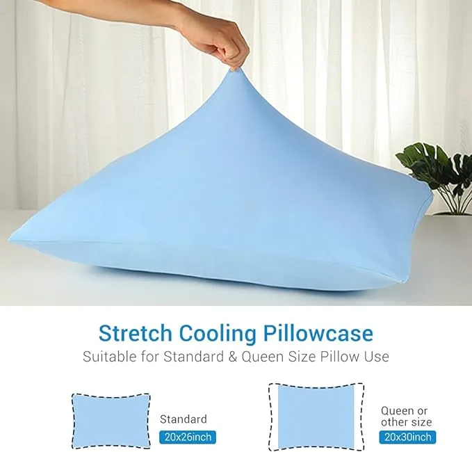 Coastal Cooling Blanket ＆ Pillowcase  Bundle