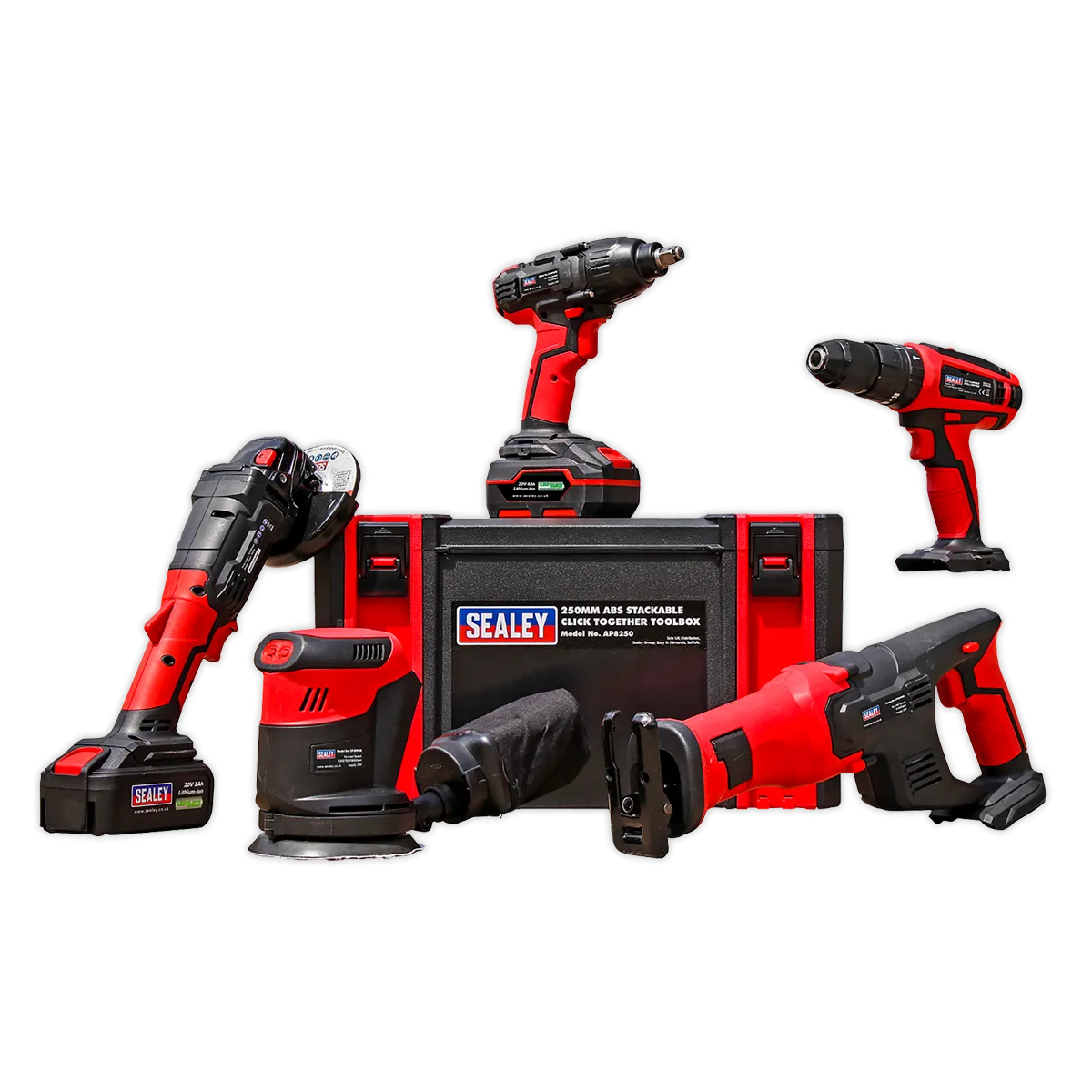 CP20V Series 5 x 20V Cordless Tool Combo - 2 Batteries