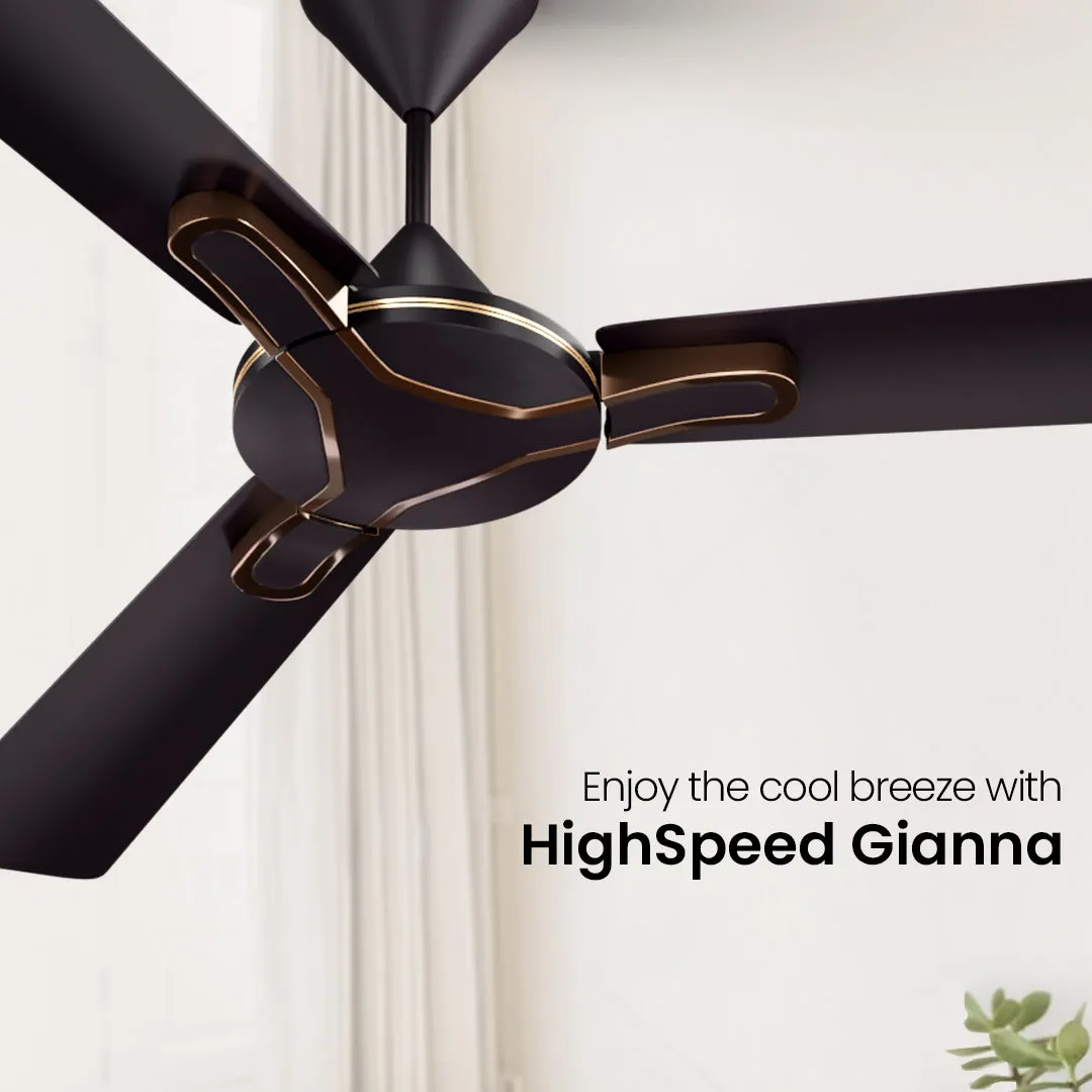 Crompton High Speed Gianna | Star Rated Ceiling Fan