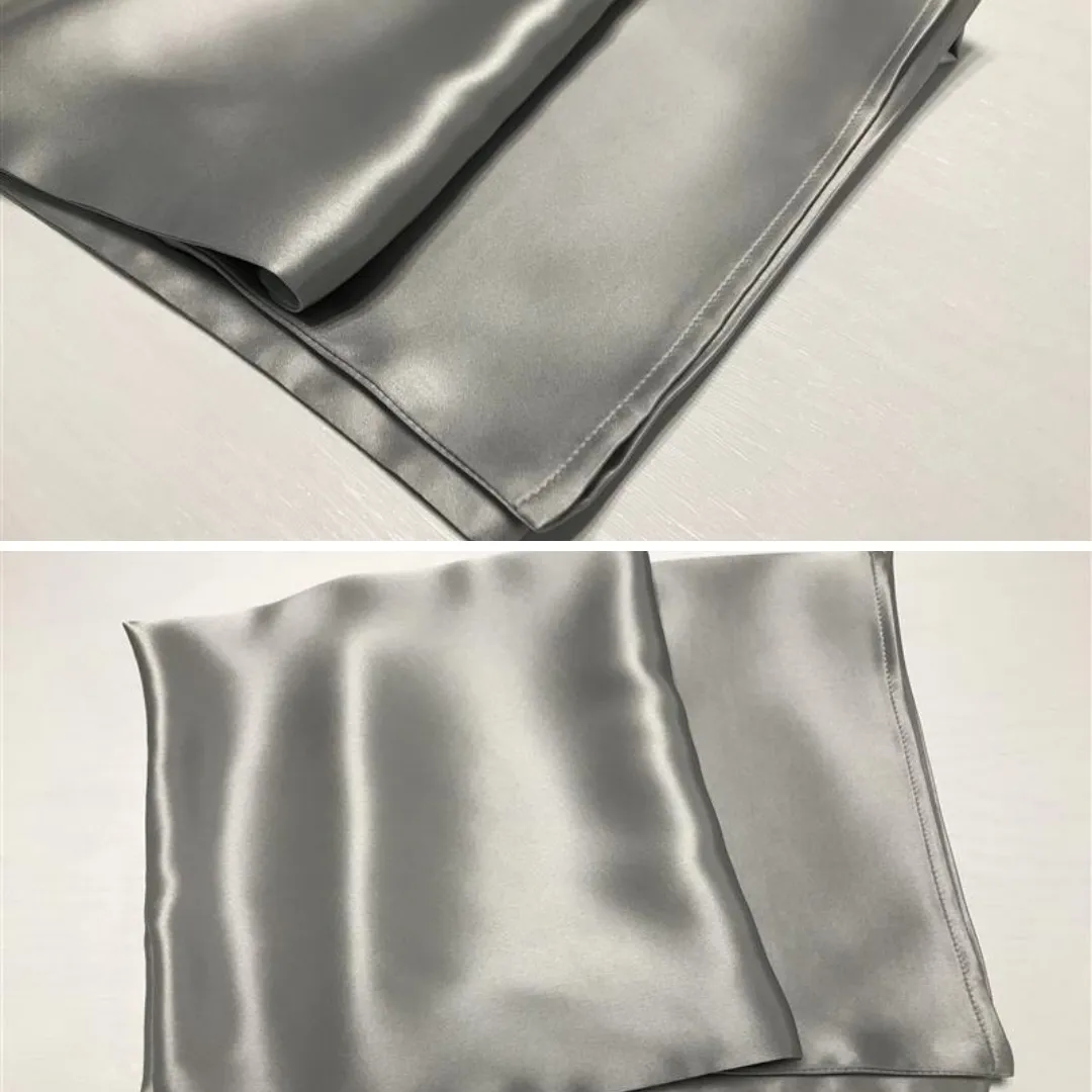 Custom Wholesale Silk Pillowcase 19 Momme Envelope Closure - 50×60cm