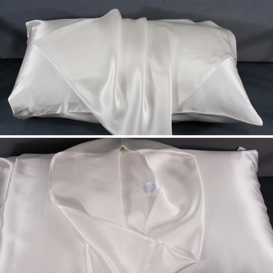 Custom Wholesale Silk Pillowcase 19 Momme Envelope Closure - 50×60cm