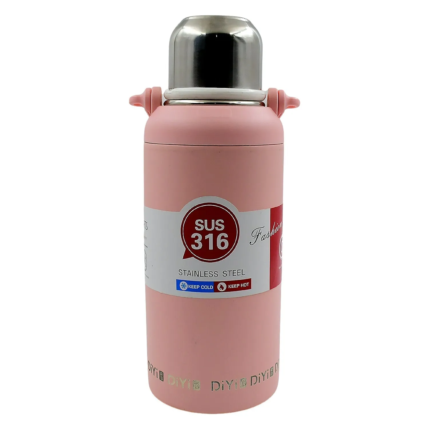 Customize Stainless Steel tumblers 316 Stainless Steel, Vacuum Insulated Cup / Bottle, Portable Travel Kettle / Water Bottle with Handle, Outdoor Large Capacity Sports Kettle Cups / Bottle (1300 ML)