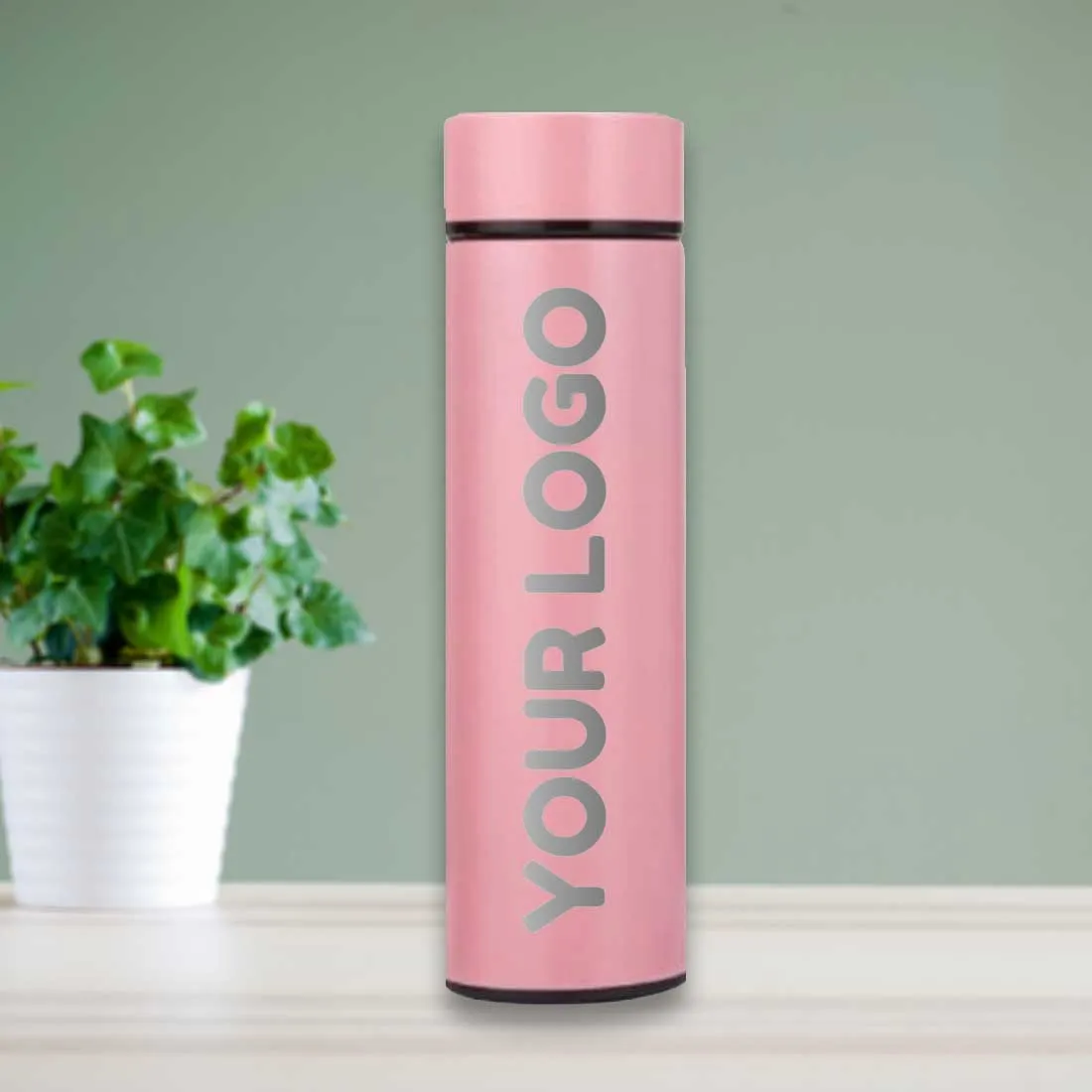 Customized Thermos Flask for Tea with Temperature Display - ADD TEXT