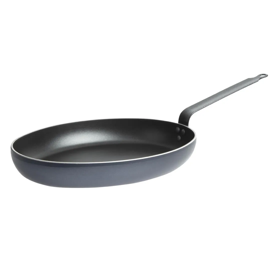 CX535 Matfer Bourgeat Classe Chef Non-Stick Aluminium Oval Fish Frying Pan 360mm