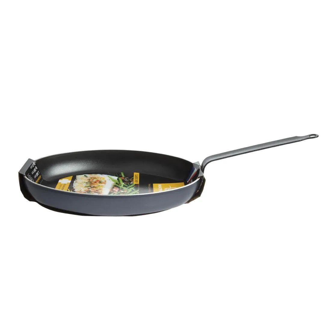 CX535 Matfer Bourgeat Classe Chef Non-Stick Aluminium Oval Fish Frying Pan 360mm