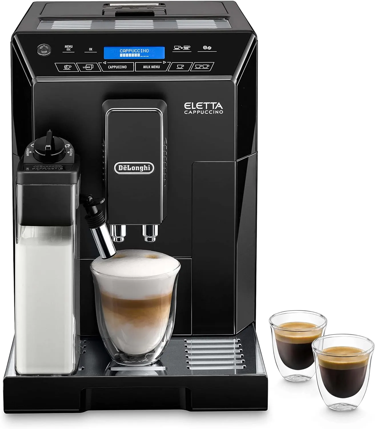 DeLonghi Eletta Cappuccino Espresso Coffee Machine | ECAM44.660.B