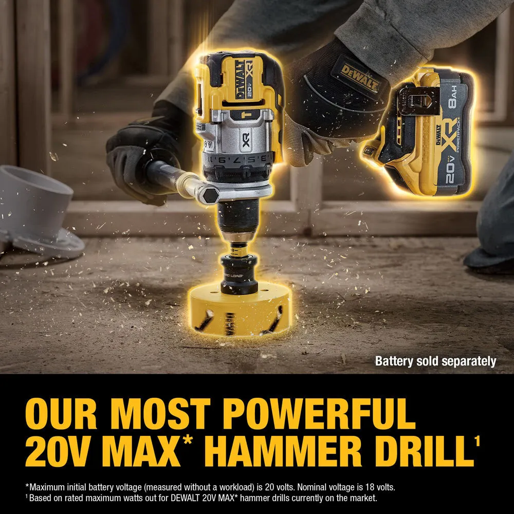 DeWalt DCD1007B 20V MAX XR Brushless Cordless 1/2 in. Hammer Drill (Tool Only)