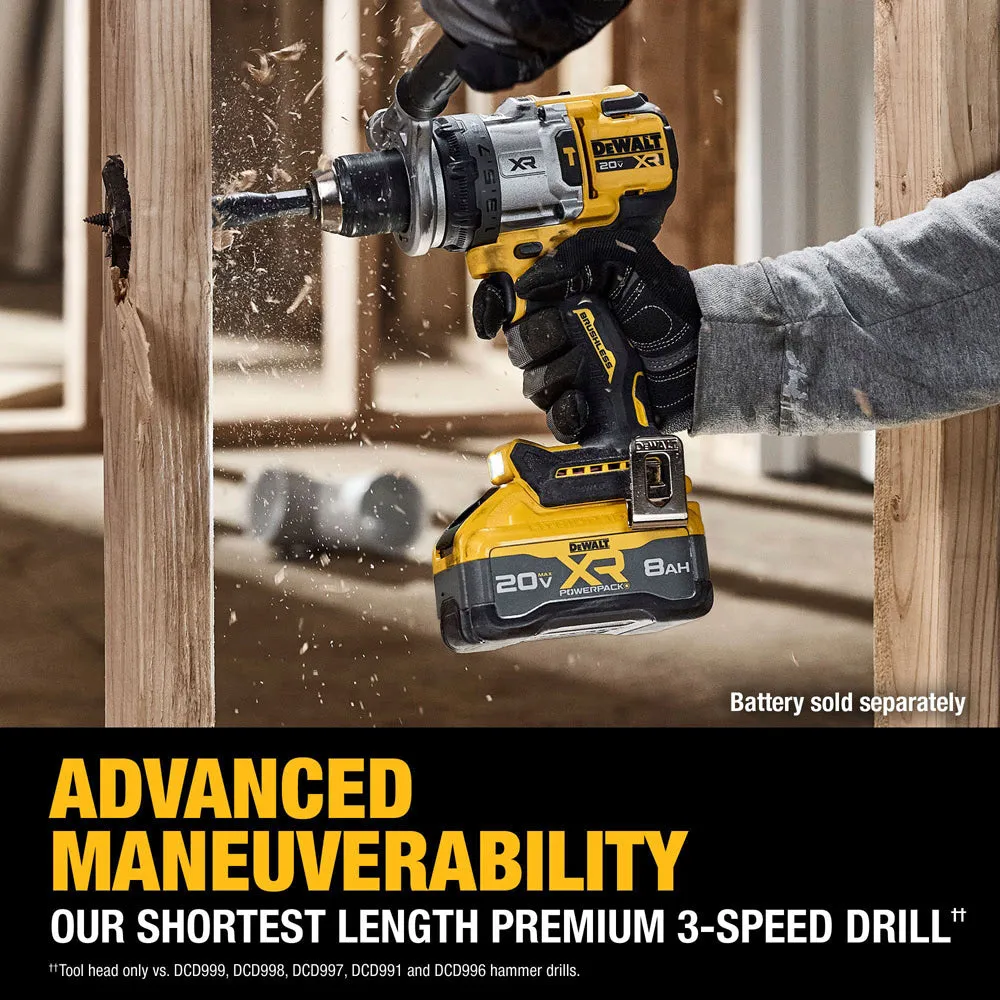 DeWalt DCD1007B 20V MAX XR Brushless Cordless 1/2 in. Hammer Drill (Tool Only)