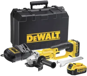 DeWalt DCG412 18V XR Li-Ion Cordless Brushed 125mm Angle Grinder Kit (405 Wattage)