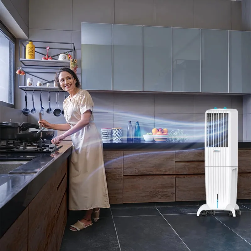 Diet 35T Sleek & Powerful Personal Tower Air Cooler 35-litres