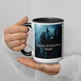 Dogman Encounters Bump in the Night Collection Mug with Color Inside