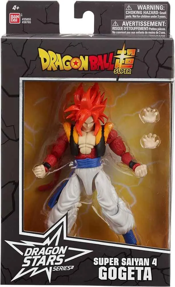 Dragon Ball Super - Dragon Stars Super Saiyan 4 Gogeta 6.5 Inch Action Figure