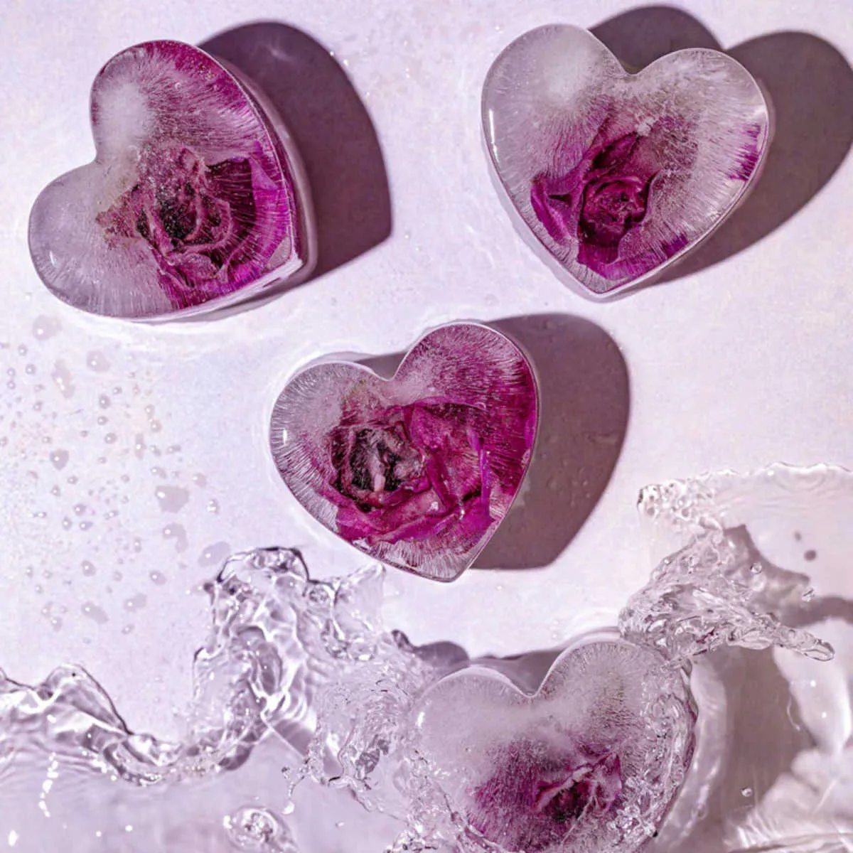 Drinks Plinks Heart Ice Mould Tray