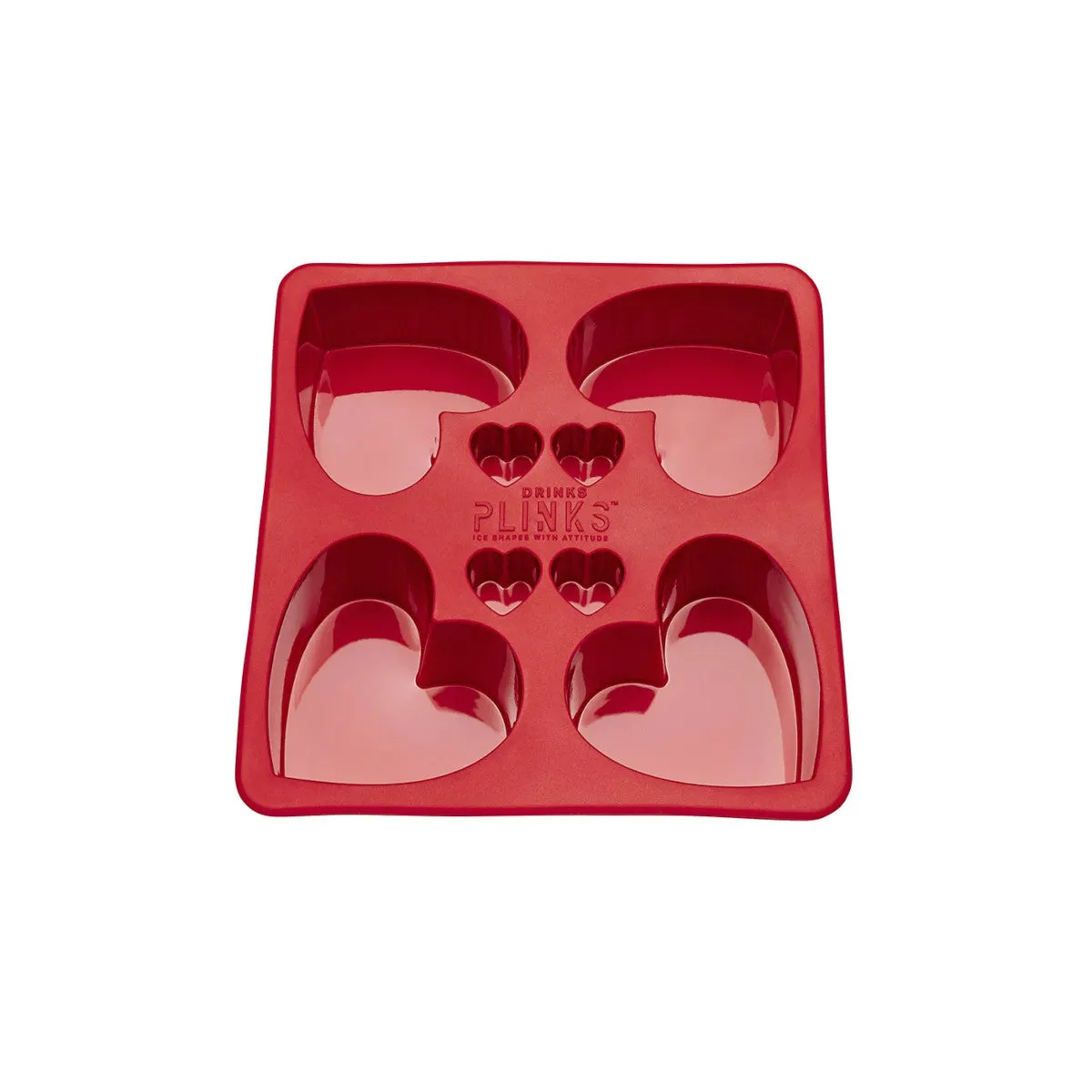 Drinks Plinks Heart Ice Mould Tray