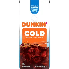 Dunkin' 10 Ounce Cold Roast & Ground Coffee Each