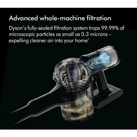 Dyson V8 2023 Cordless Stick Vacuum Cleaner Up To 40 Minutes Run Time Silver