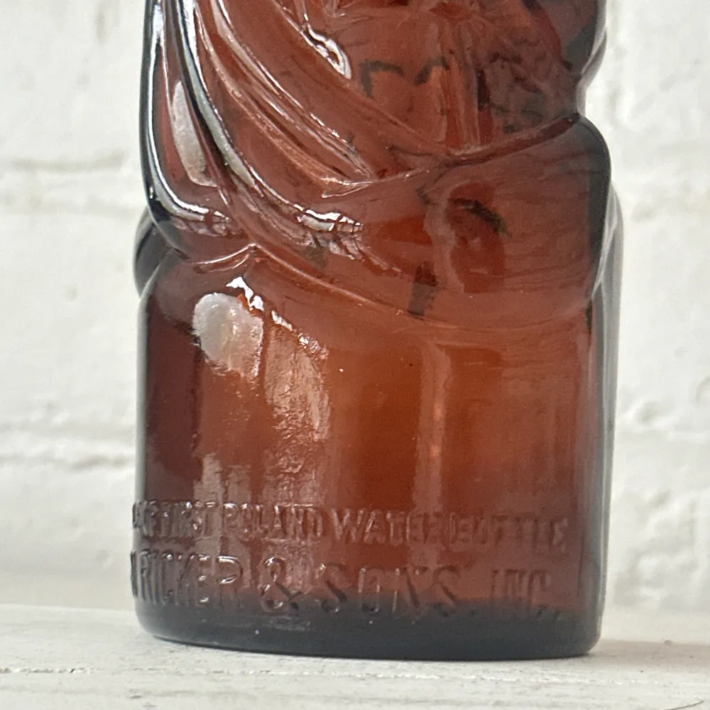 Early 20th Poland Spring Moses Figure Bottle (No. 705)