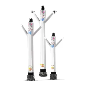 EASTER BUNNY RABBIT AIR DANCERS® INFLATABLE TUBE MAN