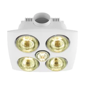 Eglo Vesuvius 4 Bathroom Heater Exhaust Fan Light