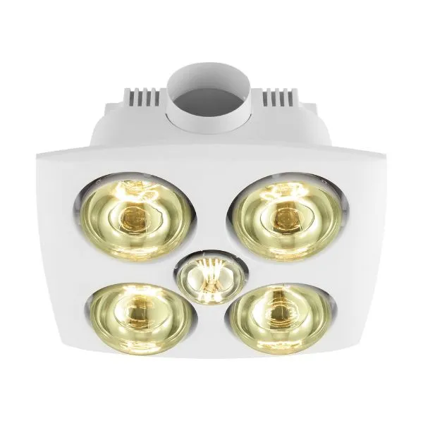 Eglo Vesuvius 4 Bathroom Heater Exhaust Fan Light