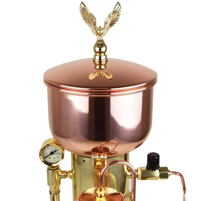 Elektra Micro Casa Semiautomatic Espresso Machine 230V Copper/Brass - SX