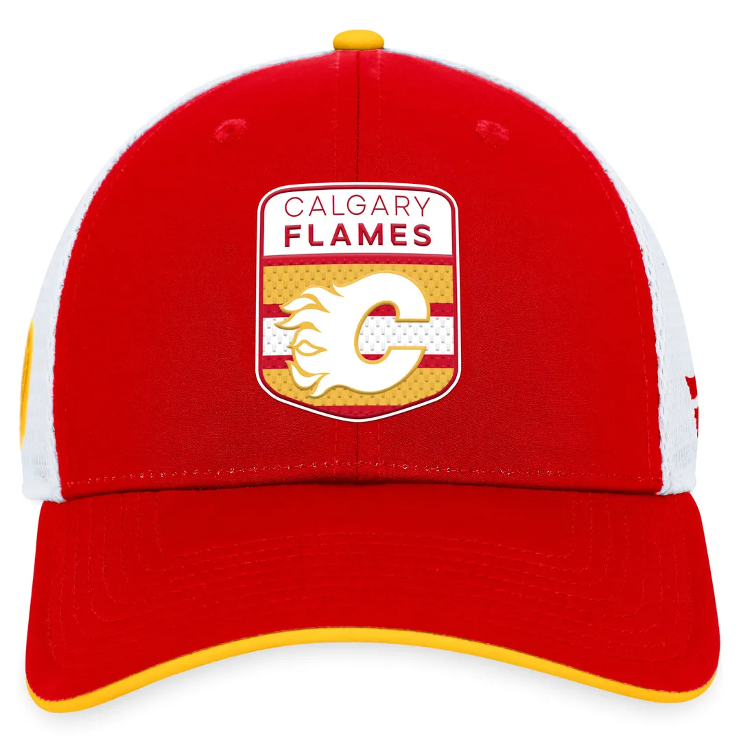 Fanatics Men's NHL Calgary Flames 2023 Adjustable Draft Cap