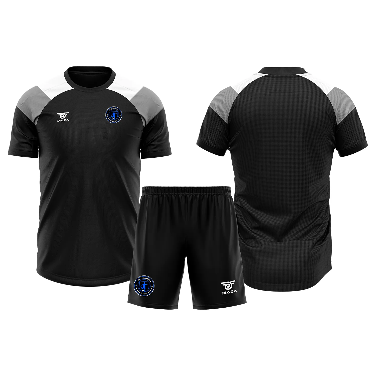 FC Columbus Tri-Tone Practice Kit Black