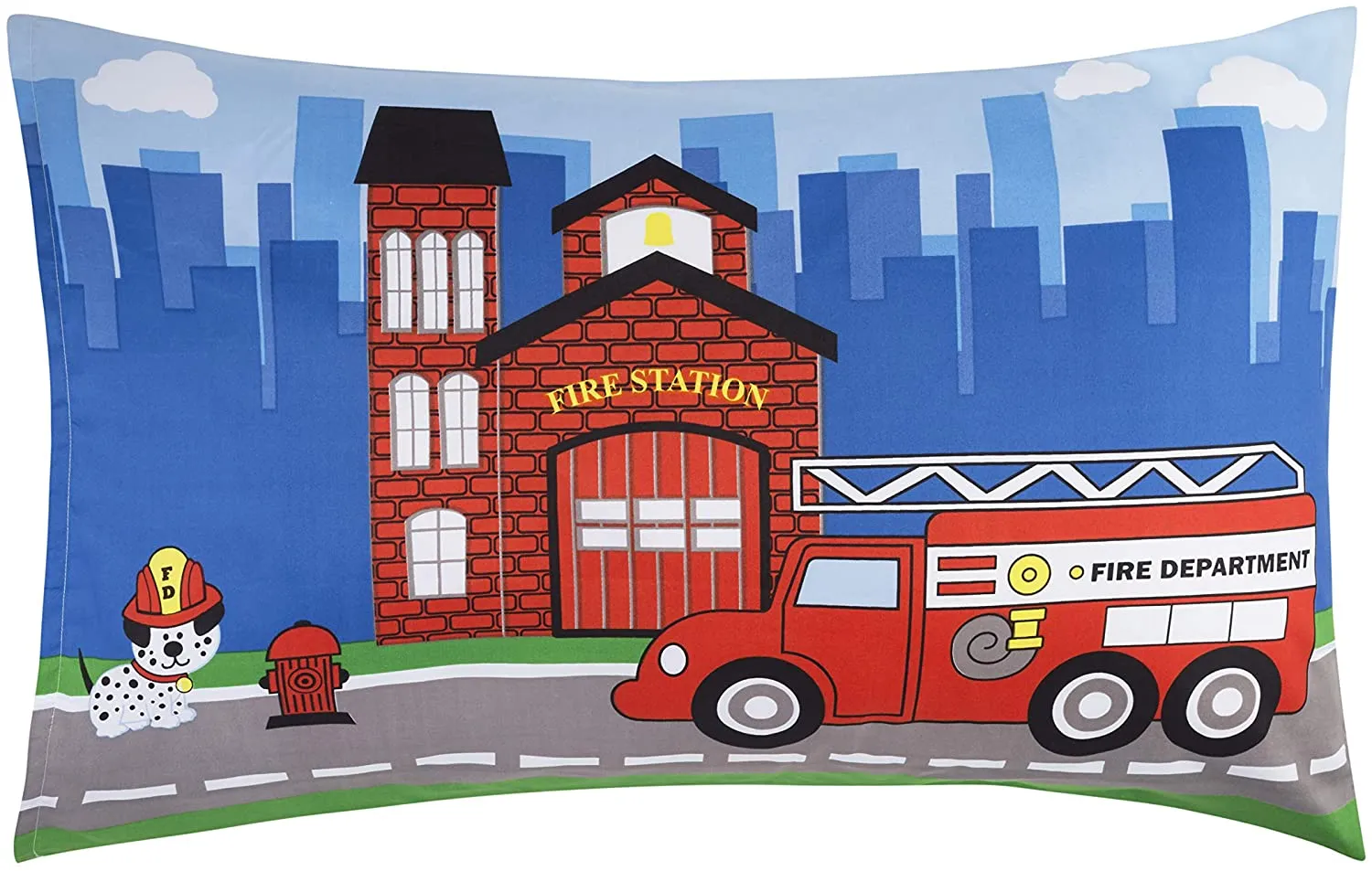 Fire Police Rescue Toddler Sheet Set