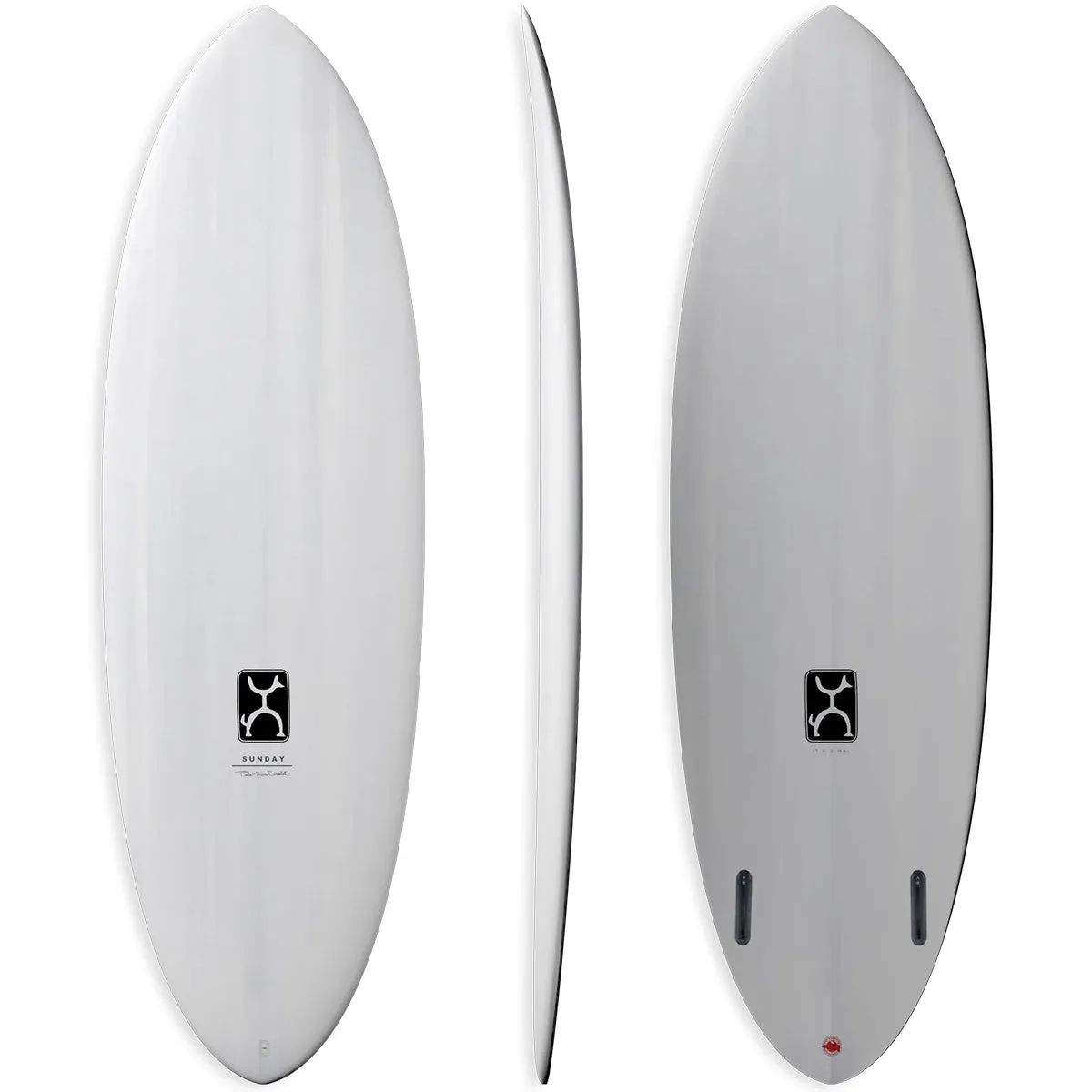 Firewire Sunday Thunderbolt Red Surfboard