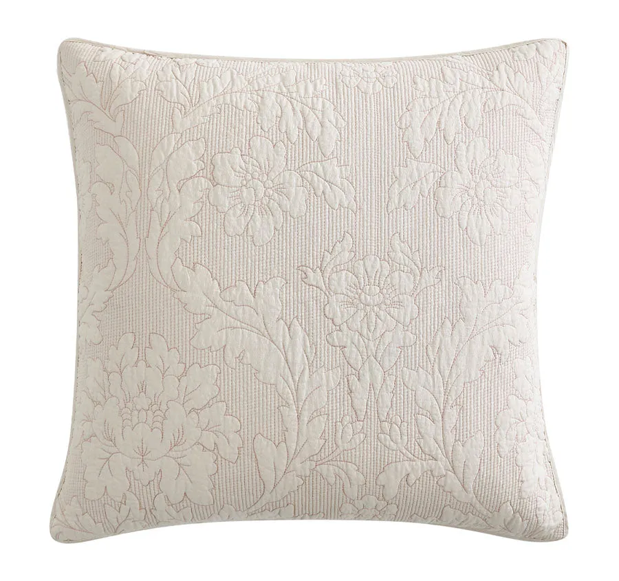 Fleur European Pillowcase Sand