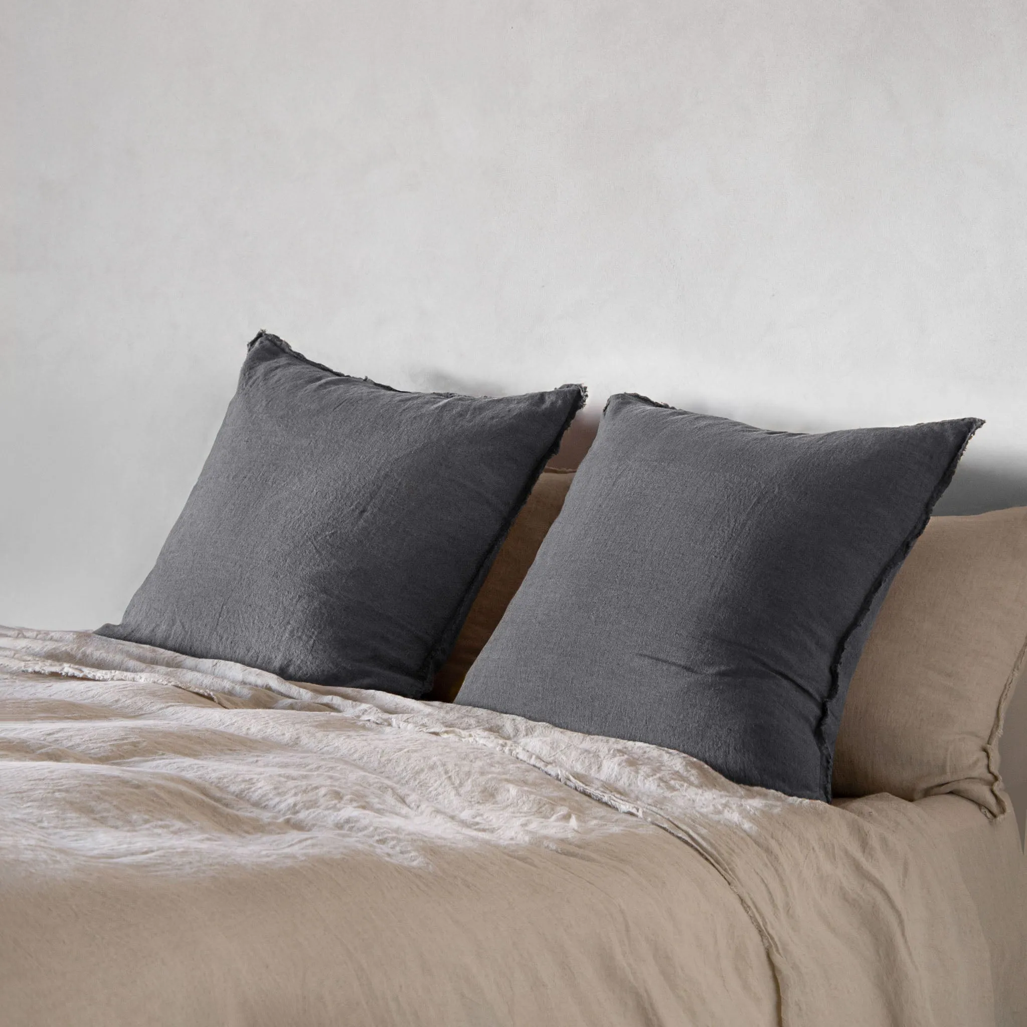 Flocca European Linen Pillowcase - Tempest