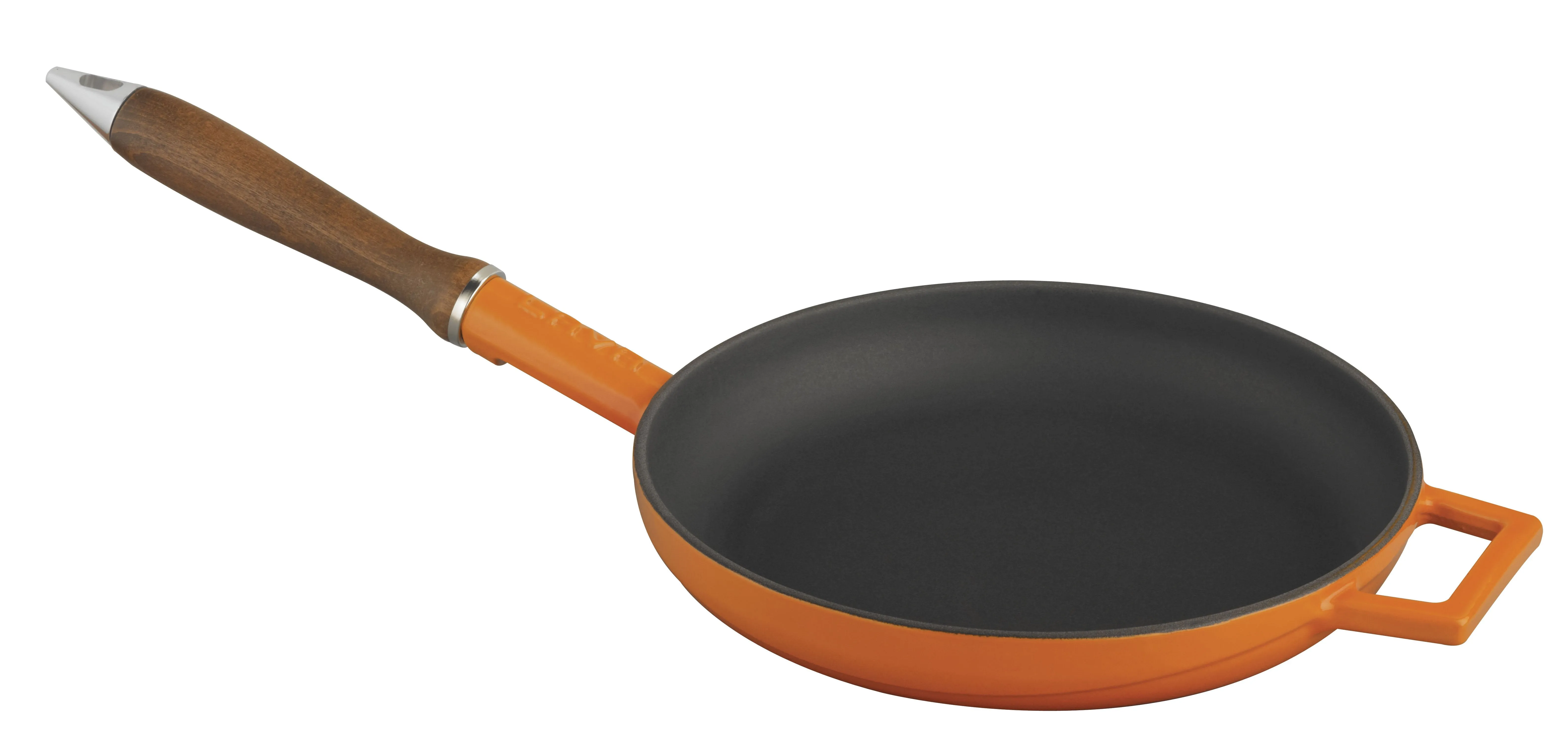 FRYING PANS W/ WOODEN HANDLE