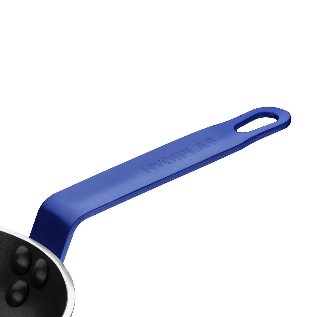 FX136 Hygiplas Non-Stick Teflon Aluminium Platinum Plus Frying Pan with Blue Handle 280mm