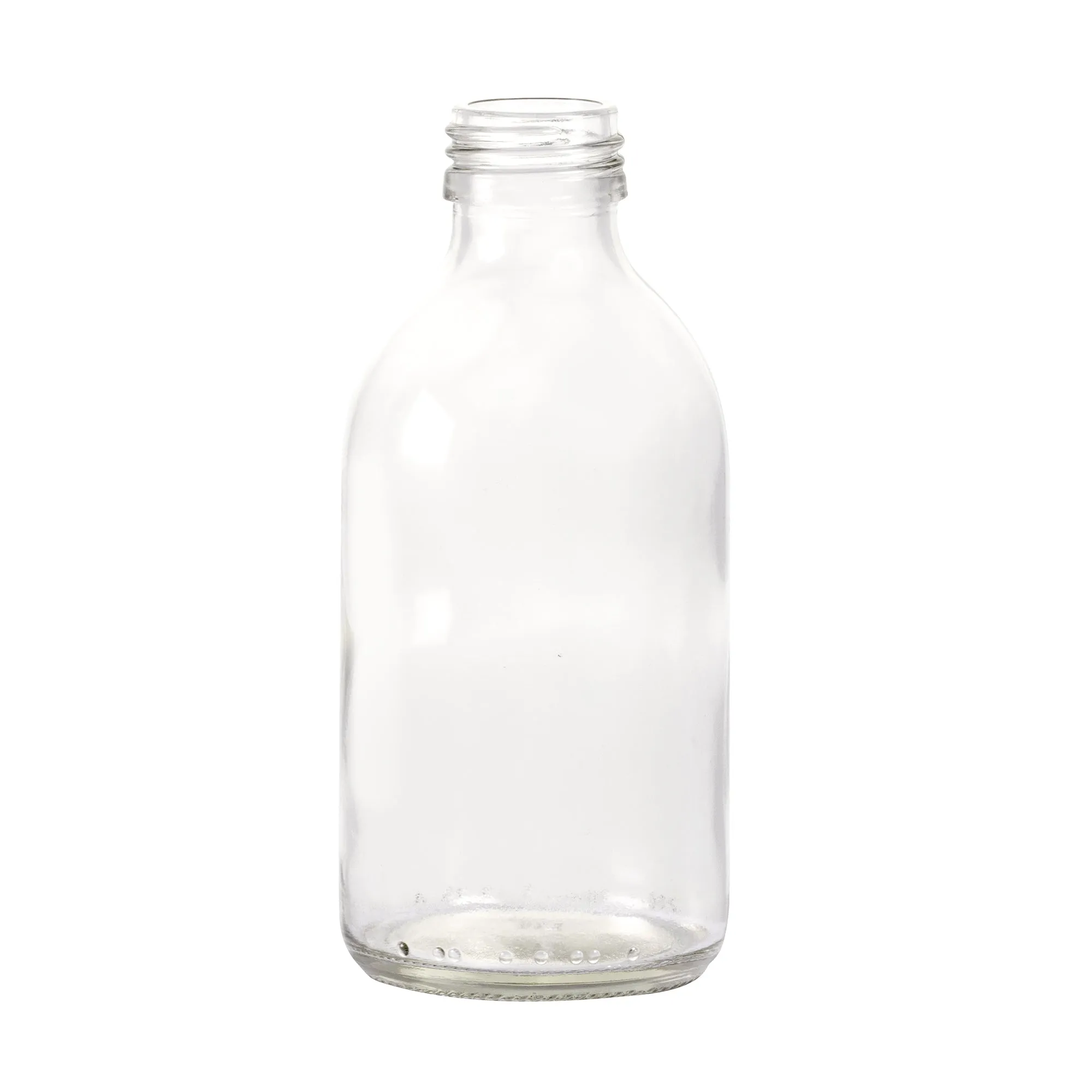 Generic Glass Bottle 200ml Flint without lid  (70 Carton Pack)