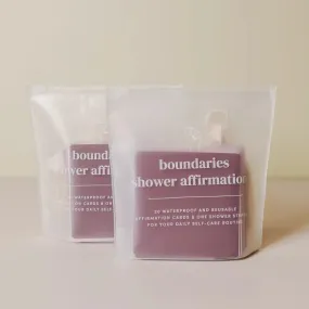 Gift Set - Boundaries Shower Affirmations™