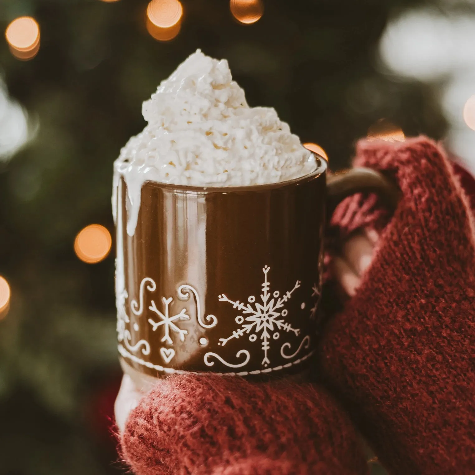 Gingerbread Stoneware Coffee Mug