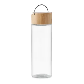 Glass Bottle 500ml Bamboo Lid | AMELAND - MO6413