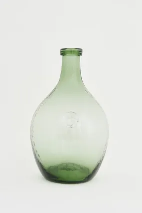 Glass Bottle Vase with Anchor Seal