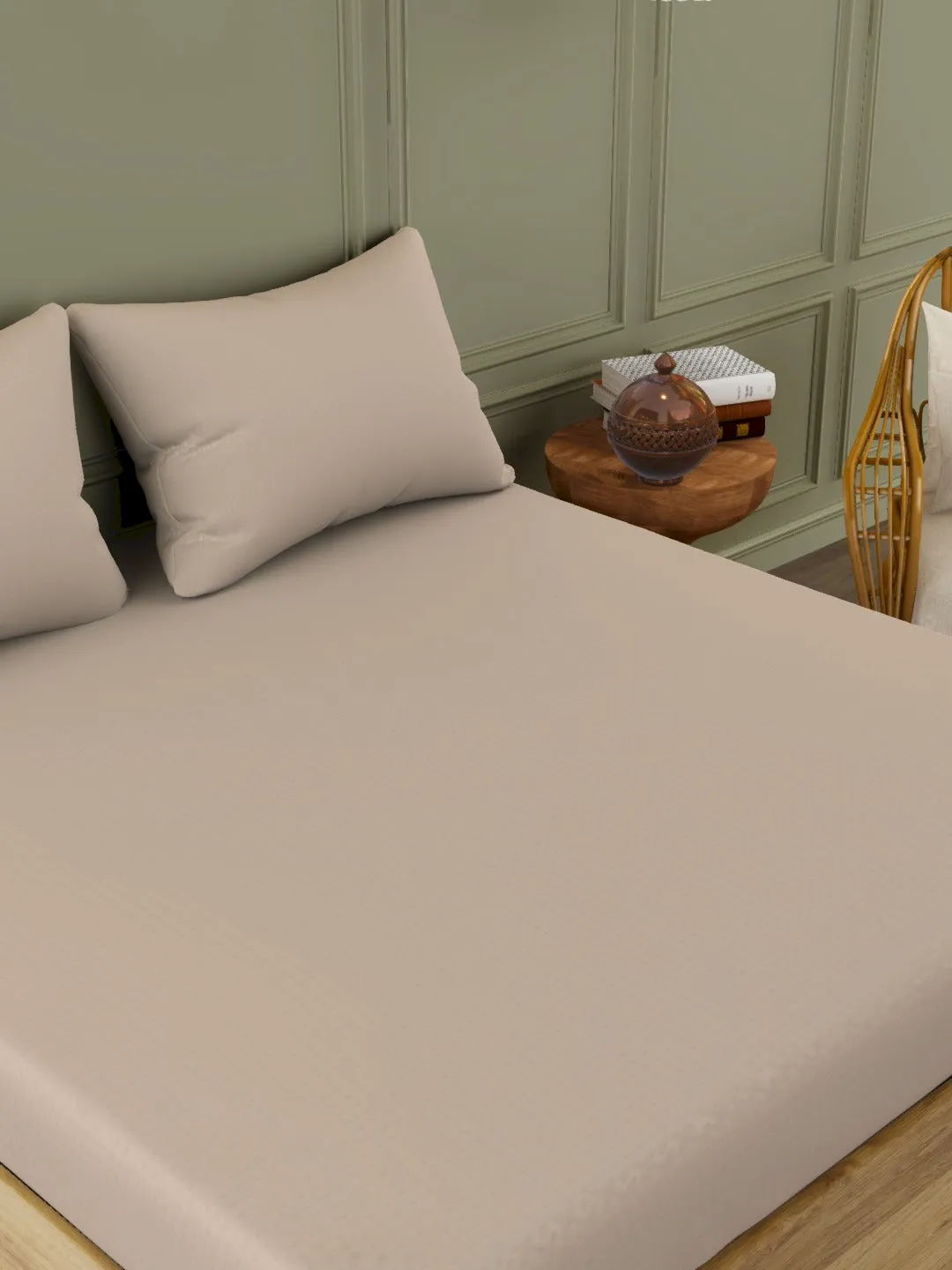 Gold Sateen Solid Sheet Set