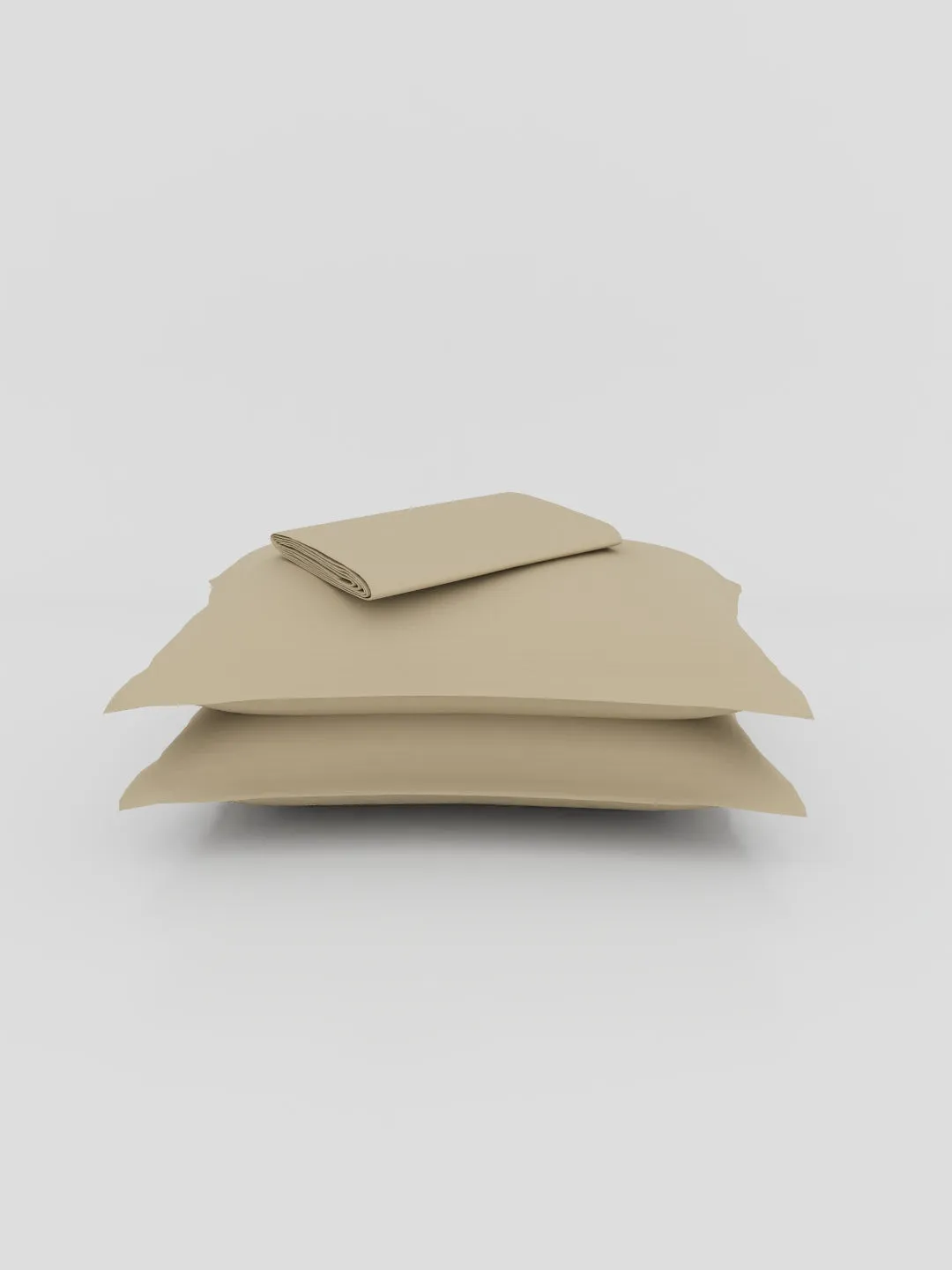 Gold Sateen Solid Sheet Set