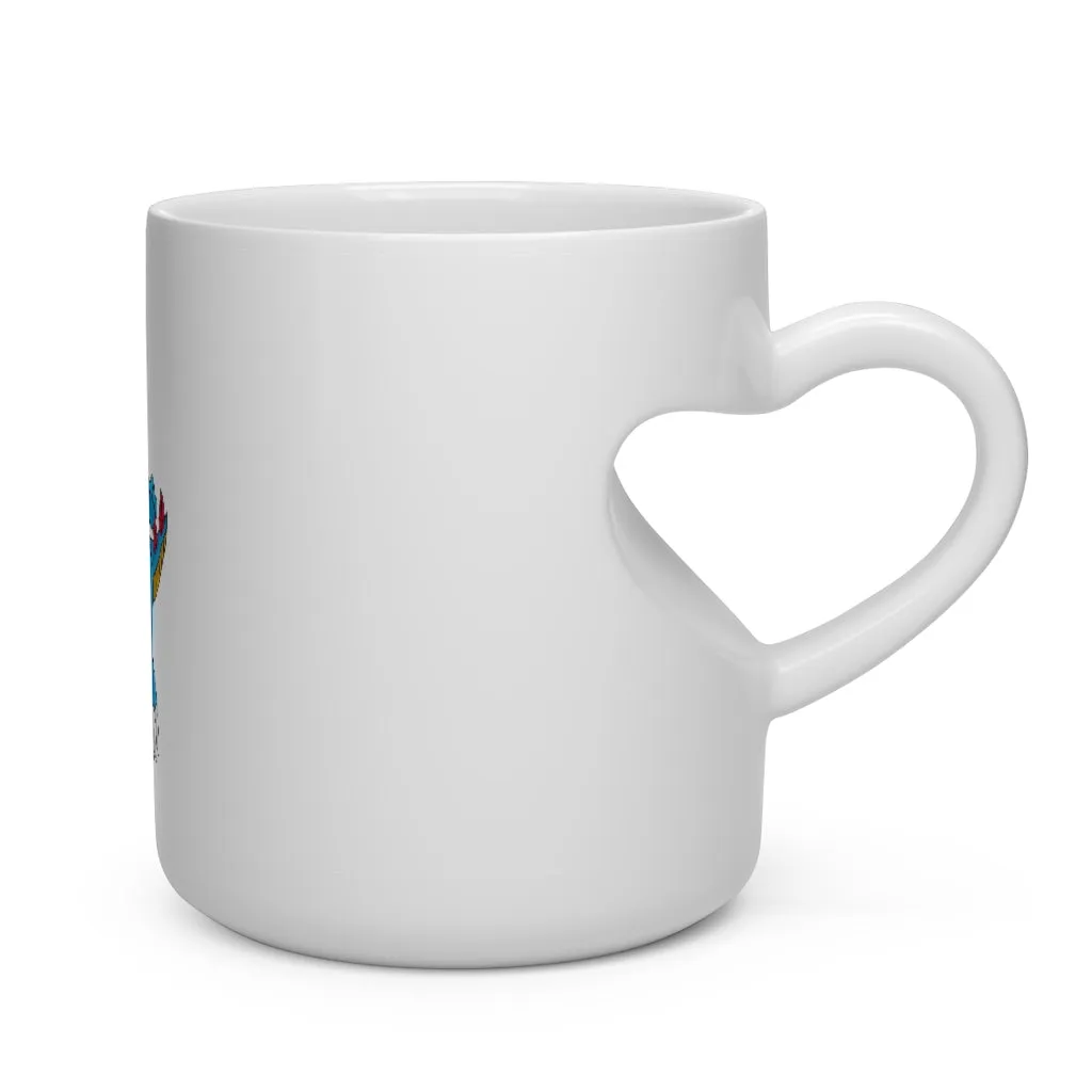 Goldile Heart Shape Mug