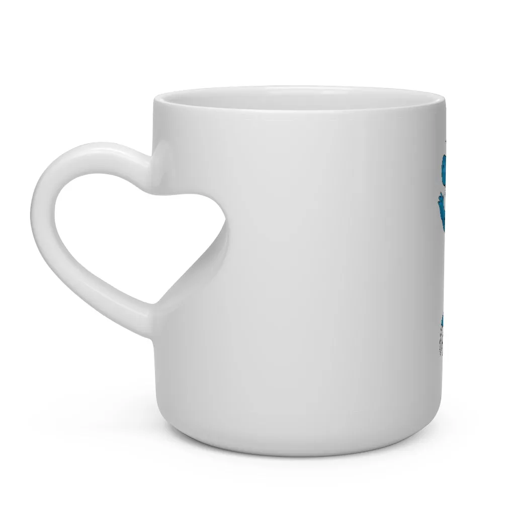 Goldile Heart Shape Mug