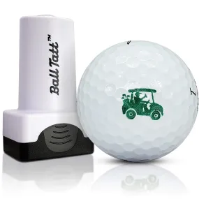 Golf Cart Golf Ball Stamp