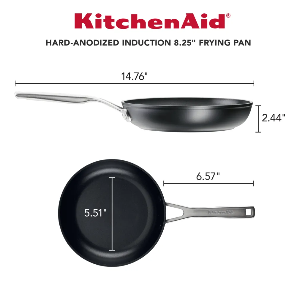 Hard-Anodized Induction 8.25-Inch Nonstick Frying Pan