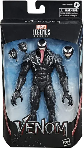 Hasbro Marvel Legends Series Venom 6-inch Collectible Action Figure Venom Toy, Premium Design and 3 Accessories